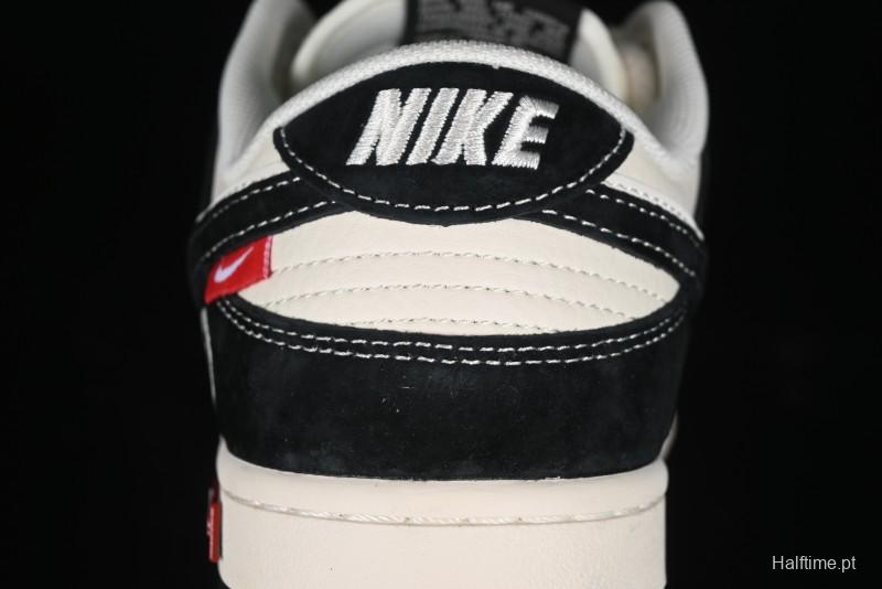 Nike SB Dunk Low Supreme x Bape Collaboration Anniversary Edition Custom Low-Top Casual Sneakers - SJ1089-018