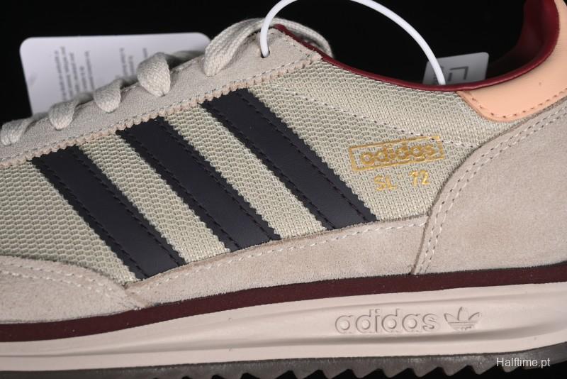Adidas Originals SL 72 RS Retro Running Shoes with Ecotex Tongue and EVA Midsole - JI2485
