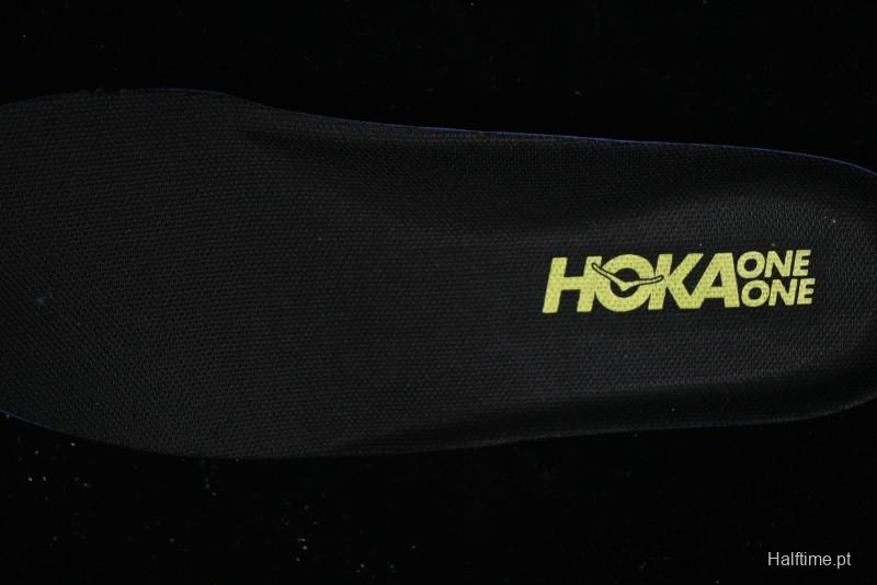 Hoka Mafate Three 2 Ultra-Lightweight Cushioned Trail Running Shoes with Vibram Outsole - 1141572 BHK