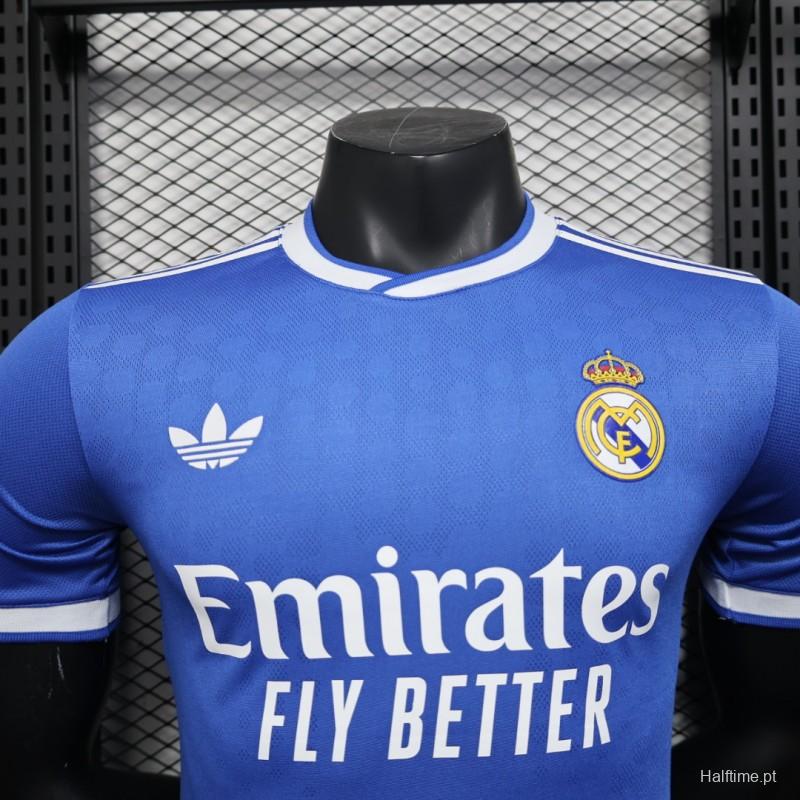 Player Version 25/26 Real Madrid Third Blue Jersey