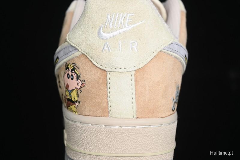 Nike Air Force 1 '07 Low Top Casual Sneakers Wild Monkey King Custom Design - CD1212-999
