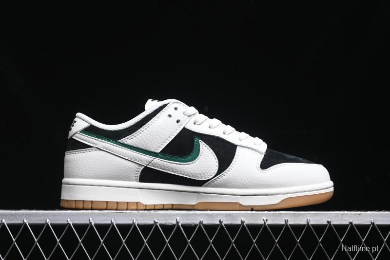 Nike SB Dunk Low Stussy Collaboration - Double Shadow White Hook Anniversary High-End Custom Low-Top Casual Skate Shoes - SF1029-406