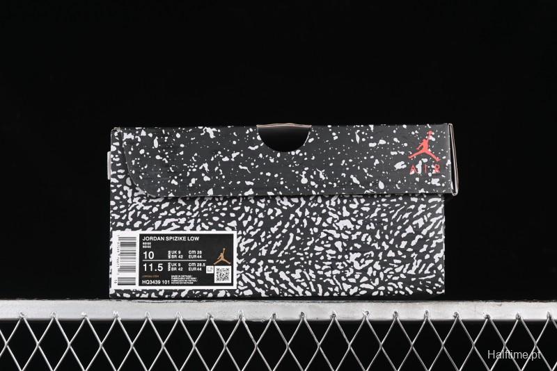 Nike Jordan Spizike Low AJ Retro Casual Sneakers with Multi-Element Design - HQ3439-101