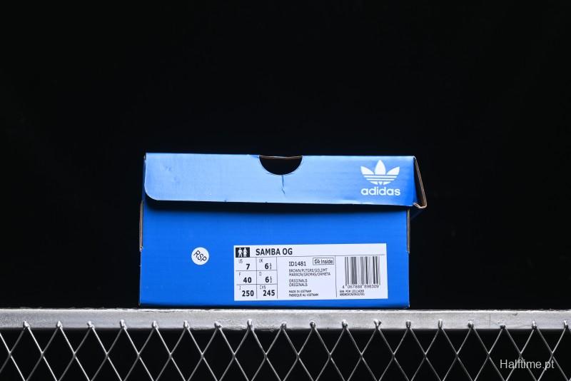 Adidas Originals Samba Retro Casual Sneakers - OG ID1481