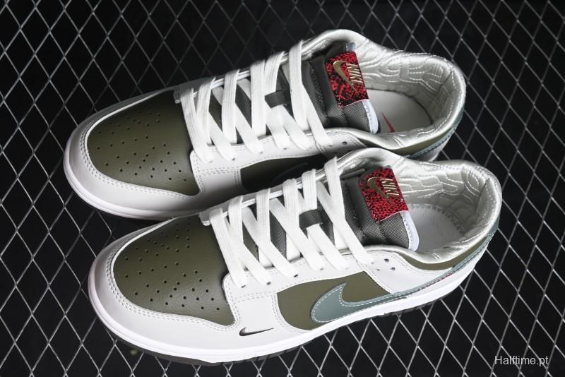 Nike Dunk Low Year of the Snake Chinese New Year Limited Edition Low-Top Casual Sneakers - HV5980-231
