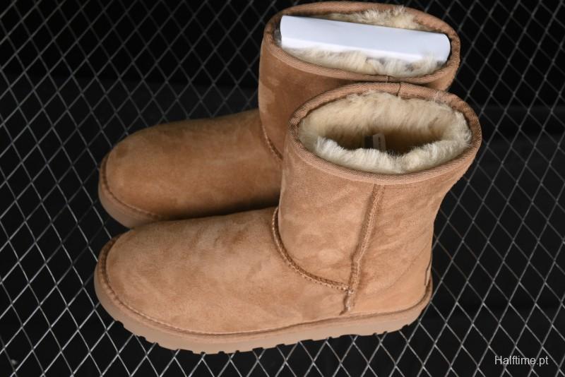UGG Classic Short II Sheepskin Boots with Waterproof and Stain-Resistant Suede - 1016223