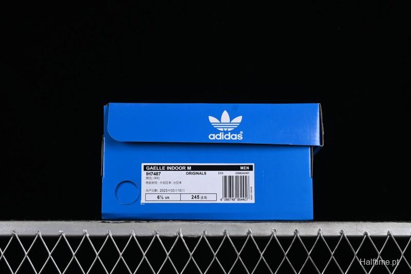Adidas Originals Gazelle Indoor IH7487 Retro Casual Slip-Resistant Wear-Resistant Low-Top Skate Shoes