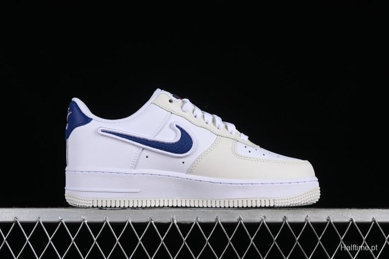 Nike Air Force 1 '07 Low Casual Sneakers with Full-Length Air Cushion - FZ3190-400