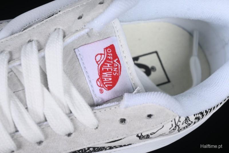 Vans Knu Skool Low-Top Retro Chunky Sneakers with Oversized Logo - VN000CS0239