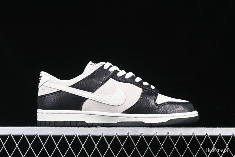 Nike SB Dunk Low BAPE Collaboration Splatter Pig Eight White Hook Anniversary High-End Custom Low-Top Casual Sneakers - DJ2024-053