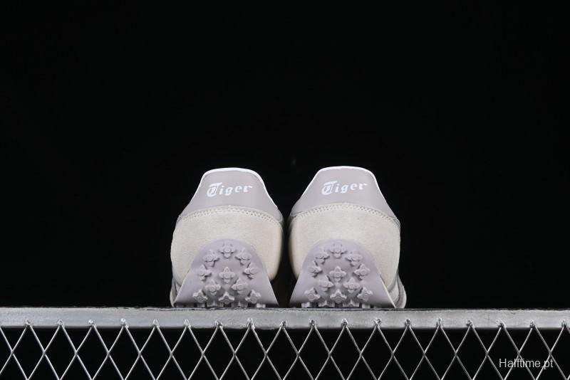 Classic Onitsuka Tiger Mexico 66 Shoes – White & Grey Minimalist Design