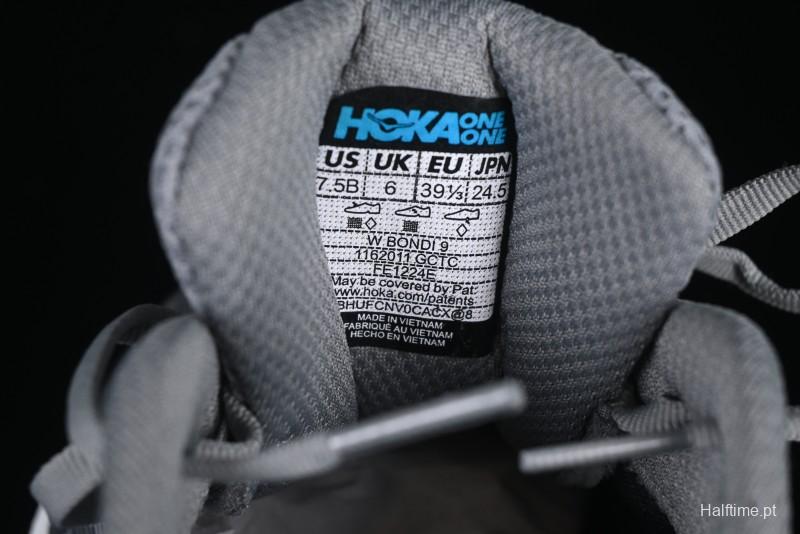 HOKA ONE ONE Bondi 9 Knit Lightweight Casual Running Shoes - 1162011 GCTC