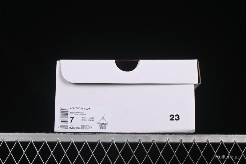 Nike Air Jordan 1 Low AJ1 Cream White Low-Top Casual Sneakers - HV6530-100
