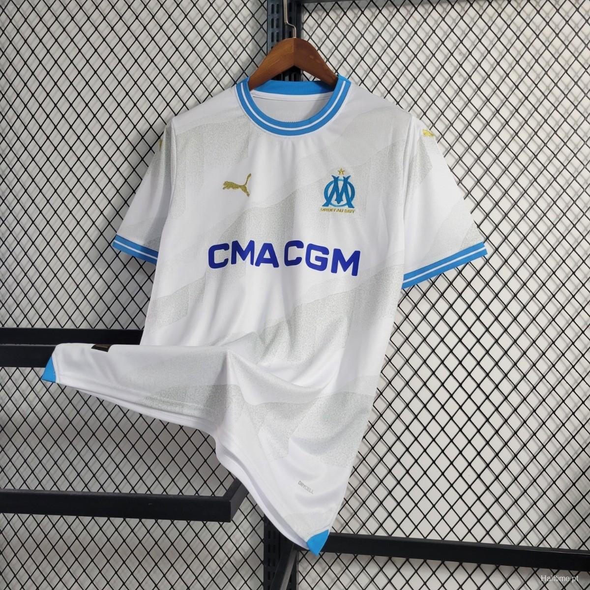 23/24 Olympique Marseille Home Jersey