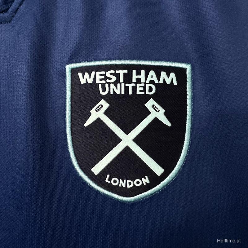 23/24 West Ham Third Blue Jersey