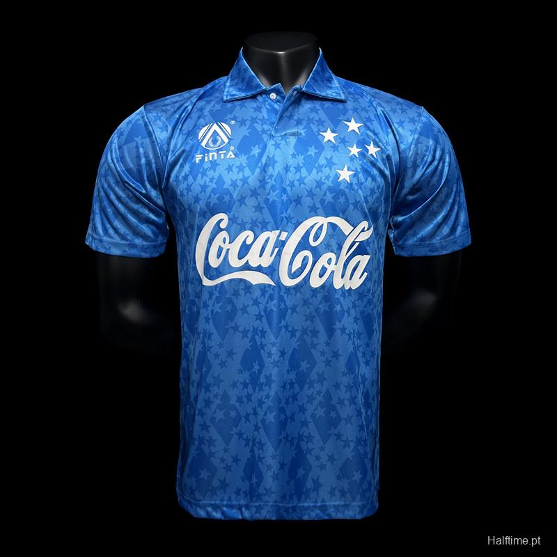 Retro 93/94 Cruzeiro Home Jersey