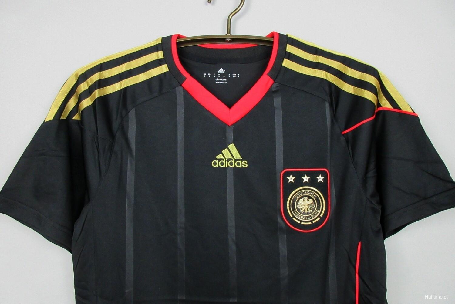 Retro 2010 Germany Away Black Jersey