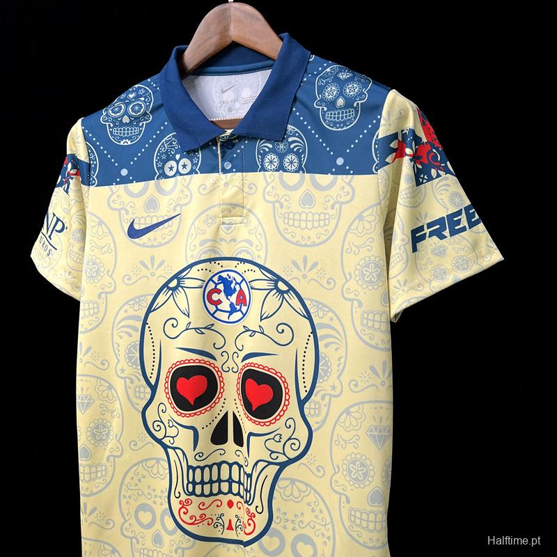 23/24 Club America Yellow Day of the Dead Special Jersey