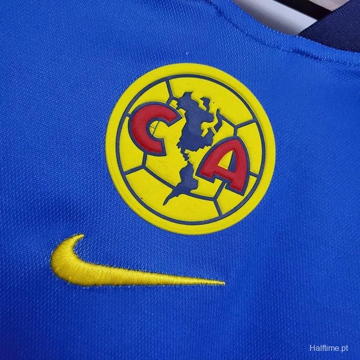 Retro 01/02 Club America Away Blue Jersey