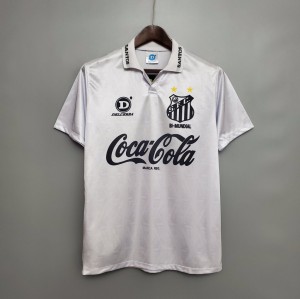 Retro 93/94 Santos Home Jersey