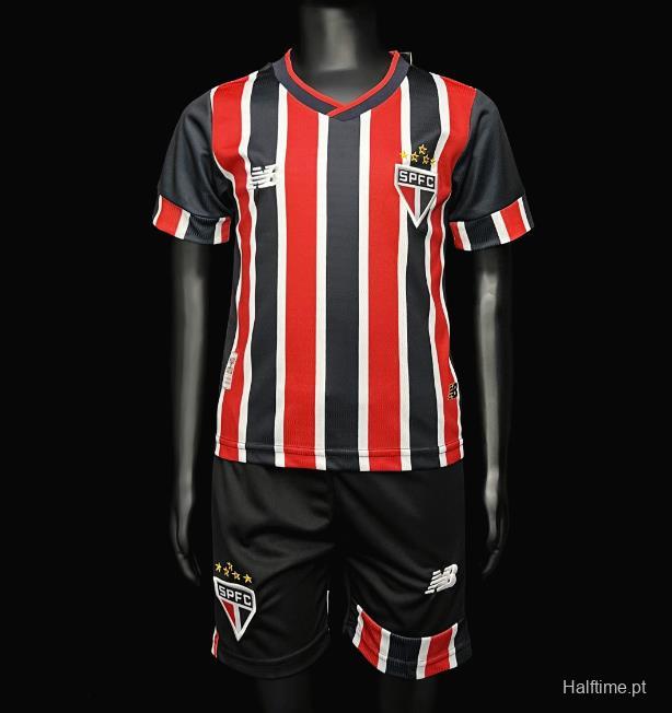 24/25 Kids Sao Paulo Away Jersey