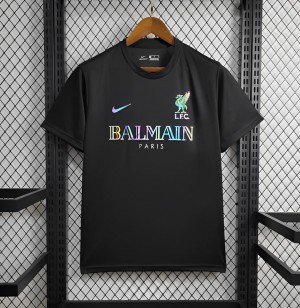 24/25 Liverpool x Balmain Black Training Jersey