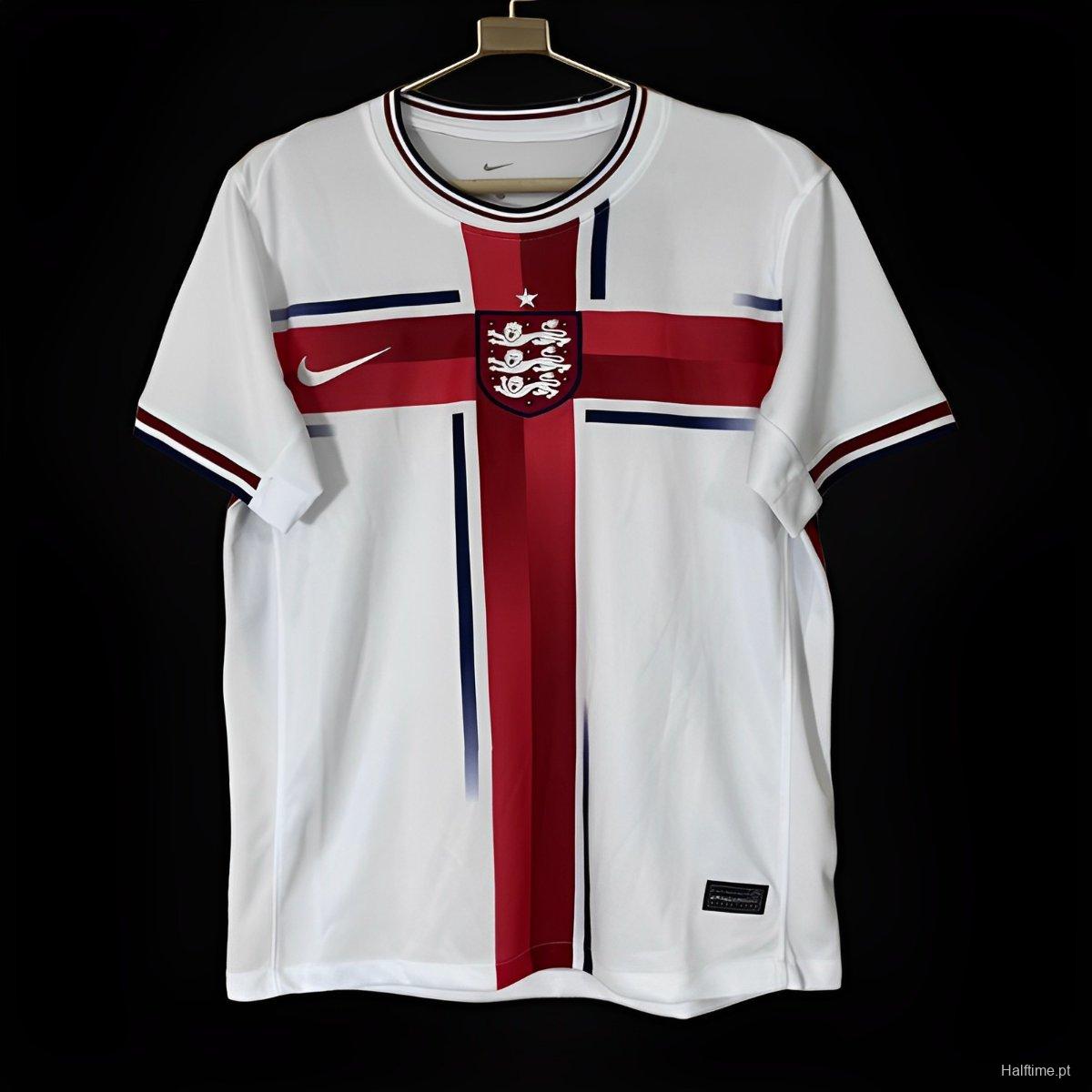 2024 Nike England Home Concept Jersey Design Idea Inspired by Flag