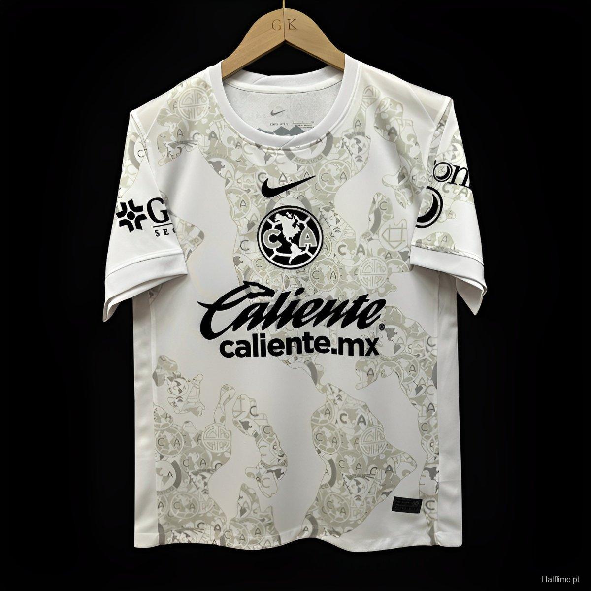 24/25 Club America White Goalkeeper Jersey