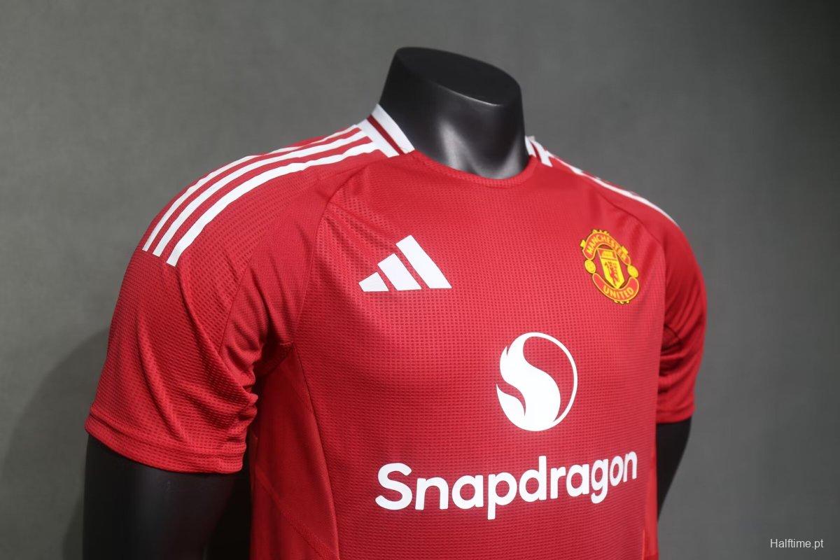 Player Version 24/25 Manchester United Home Jersey