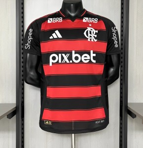 25/26 Player Version Flamengo Home All Sponsor S-XXXXL Jersey