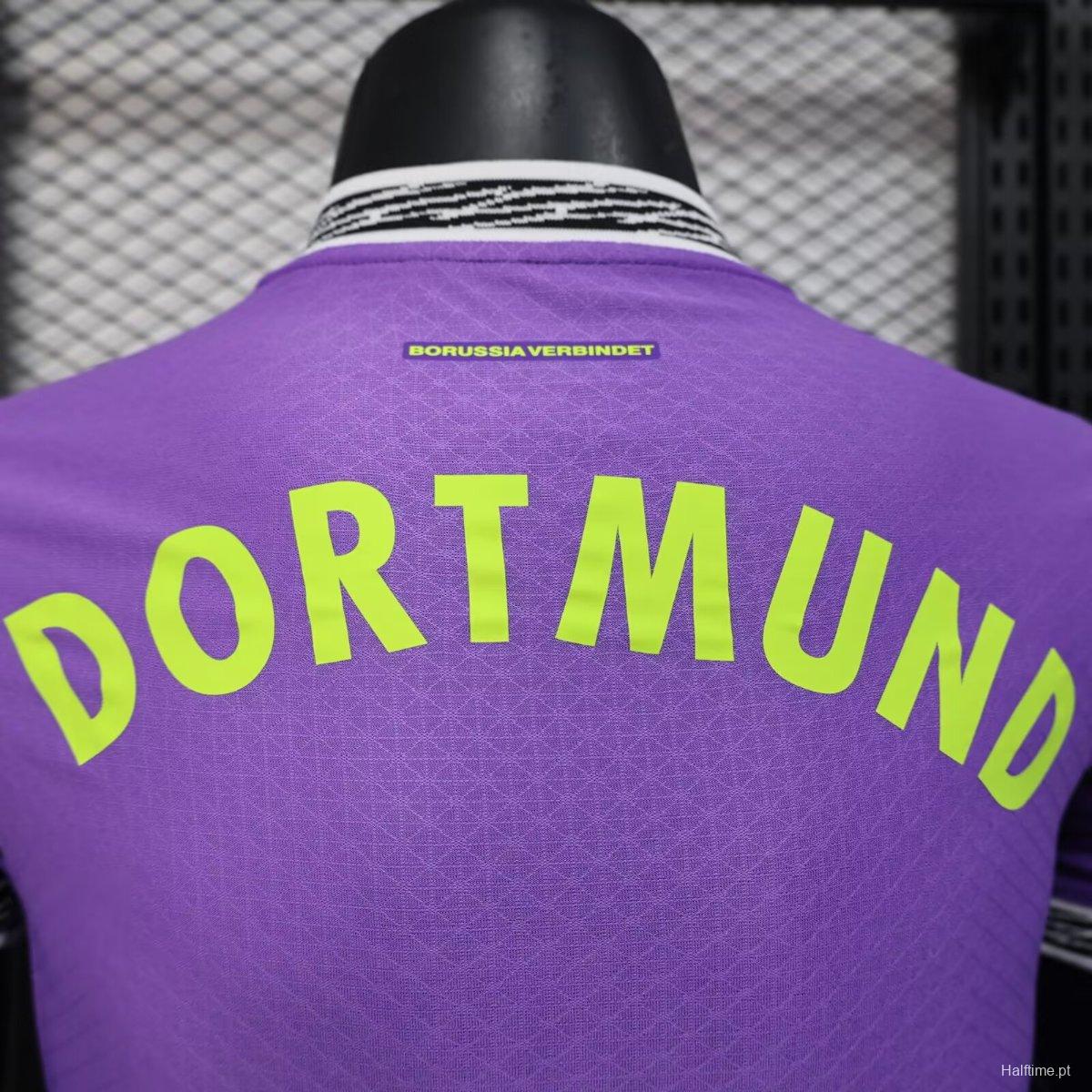 Player Version 24/25 Borussia Dortmund Anniversary 4th Goalkeeper Purple Jersey